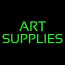 Green Art Supplies Handmade Art Neon Sign