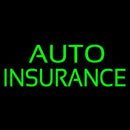 Green Auto Insurance Handmade Art Neon Sign
