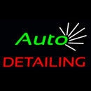 Green Auto Red Detailing Handmade Art Neon Sign