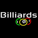 Green Billiards 2 Handmade Art Neon Sign