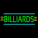 Green Billiards Turquoise Lines Handmade Art Neon Sign