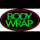 Green Body Wraps Handmade Art Neon Sign