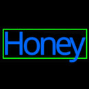 Green Border Honey Handmade Art Neon Sign