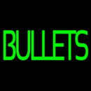 Green Bullets Handmade Art Neon Sign
