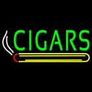 Green Cigars Logo Handmade Art Neon Sign