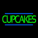 Green Cupcakes Handmade Art Neon Sign