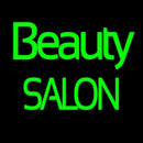 Green Cursive Beauty Block Salon Handmade Art Neon Sign