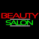 Green Cursive Beauty Block Salon Handmade Art Neon Sign