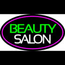 Green Cursive Beauty Block Salon Handmade Art Neon Sign
