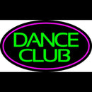 Green Dance Club Pink Border Handmade Art Neon Sign