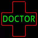 Green Doctor Medical Logo Handmade Art Neon Sign