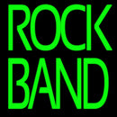 Green Double Stroke Rock Band Handmade Art Neon Sign