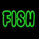 Green Fish Handmade Art Neon Sign