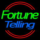 Green Fortune Blue Telling Handmade Art Neon Sign