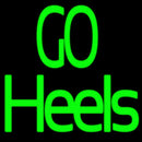 Green Go Heels Handmade Art Neon Sign