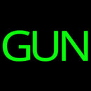 Green Gun Handmade Art Neon Sign