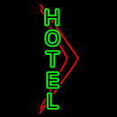 Green Hotel Handmade Art Neon Sign