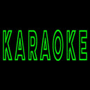 Green Karaoke Block 2 Handmade Art Neon Sign