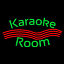 Green Karaoke Rooms Handmade Art Neon Sign