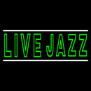 Green Live Jazz 2 Handmade Art Neon Sign