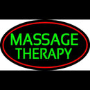 Green Massage Therapy Handmade Art Neon Sign