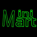 Green Mini Mart Handmade Art Neon Sign