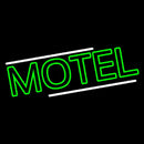 Green Motel Handmade Art Neon Sign