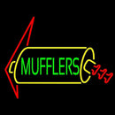 Green Mufflers Handmade Art Neon Sign
