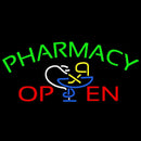 Green Pharmacy Open Handmade Art Neon Sign