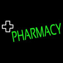 Green Pharmacy With Plus Logo Handmade Art Neon Sign