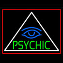 Green Psychic With Blue Eye Handmade Art Neon Sign
