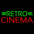 Green Retro Red Cinema Handmade Art Neon Sign