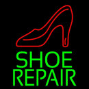 Green Shoe Repair Handmade Art Neon Sign