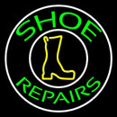 Green Shoe Repairs Handmade Art Neon Sign