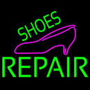 Green Shoes Repair Pink Sandal Handmade Art Neon Sign