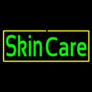 Green Skin Care Yellow Border Handmade Art Neon Sign
