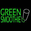Green Smoothie Handmade Art Neon Sign