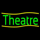 Green Theatre Handmade Art Neon Sign