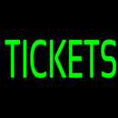 Green Tickets Block Handmade Art Neon Sign
