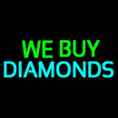Green We Buy Turquoise Diamonds Handmade Art Neon Sign
