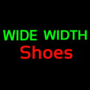 Green Wide Width Red Shoes Handmade Art Neon Sign