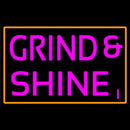 Grind And Shine Handmade Art Neon Sign