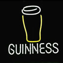 Guinness Glass Logo Handmade Art Neon Sign
