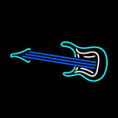 Guitar 1 Logo Handmade Art Neon Sign