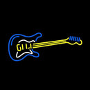 Guitar Logo 1 Handmade Art Neon Sign