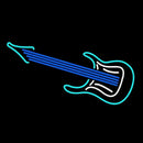 Guitar Logo Handmade Art Neon Sign