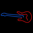Guitar With Logo 1 Handmade Art Neon Sign