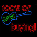 Guitars Handmade Art Neon Sign