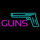 Guns Logo Handmade Art Neon Sign