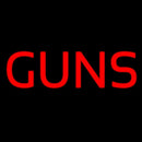 Guns Handmade Art Neon Sign